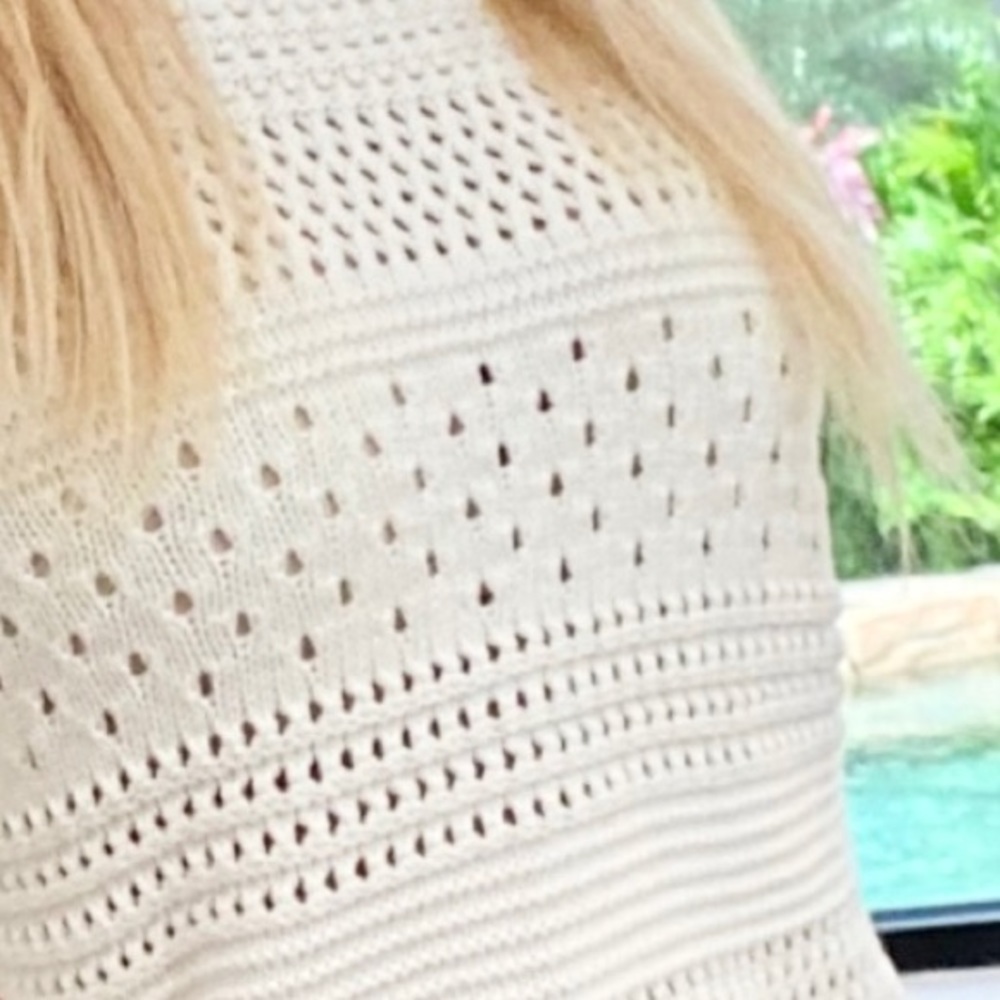 TOP-SHOP White Sweater ๐ค - Picture 2 of 10